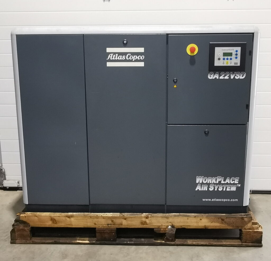 Atlas Copco Ga Vsd Frequentiegeregeld Gebruikte Compressoren Shop